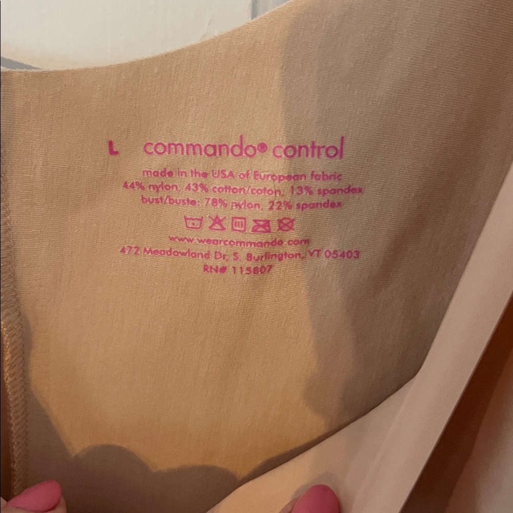 Commando Two-Faced Controll Full Slip Shapewear S… - image 4